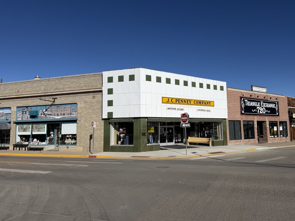 First JC Penny store in Kemmerer